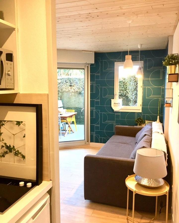Rez De Jardin + Terrasse Piscine Et Acces Direct Plage Apartment Saint-Cyprien  Exterior foto