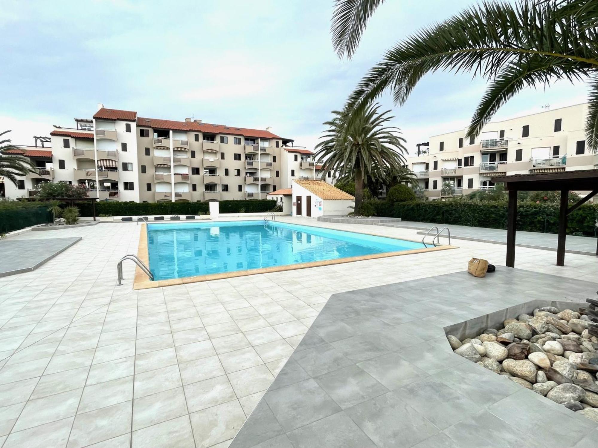 Rez De Jardin + Terrasse Piscine Et Acces Direct Plage Apartment Saint-Cyprien  Exterior foto